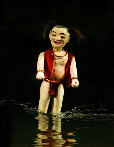 Кукольный театр на воде деревни Нгуен - ảnh 4